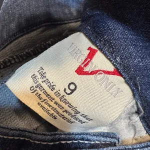 Virgin Only Women's Embellished Bootcut Jeans Dark Wash Size 9/30 western rodeo thumbnail 11