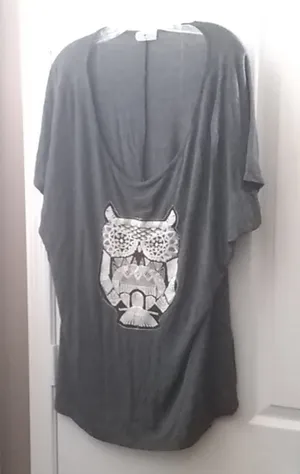 FINAL MARKDOWN Free kisses owl tee 2x thumbnail 1