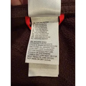 The North Face Fleece Jacket Womens Medium Brown Full Zip Lightweight CLS7 thumbnail 6