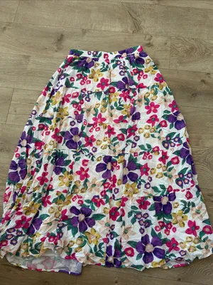 Petal & Pup Kari Halter Crop Top & Maxi Skirt, Floral, Size XL, NWOT Display thumbnail 7