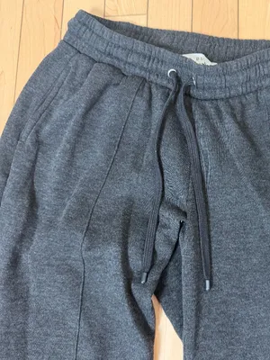RAE DUNN Charcoal Grey Wide Leg Sweat Pants Size XS thumbnail 3
