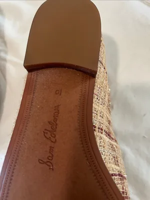 Sam Edelman Women's Loraine Loafer Pale Gold Boucle, 10, NEW with tags, no box thumbnail 11