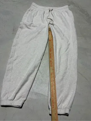 Aerie cream Cozy Jogger Sweatpants small thumbnail 5