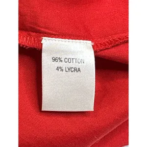 Judith March Strapless Dress Small Red Elephant Embroidery Boho Smocked Back‎ thumbnail 8