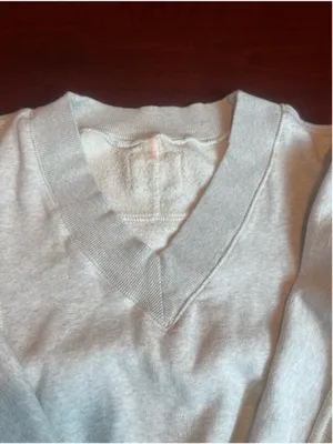 Free People Movement Intercept Romper in Heather Grey Fleece Cotton Lounge Sz M thumbnail 15