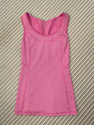 Lululemon Pink Tank thumbnail 1