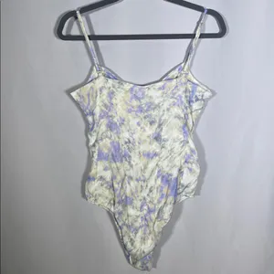 Zara Womens Tie Dye Bodysuit Medium New With Tags 3665/653/050/M thumbnail 8