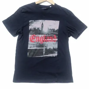 3/$25🍾🍾Guess England Graphic‎ Navy Blue Tee Shirt thumbnail 1