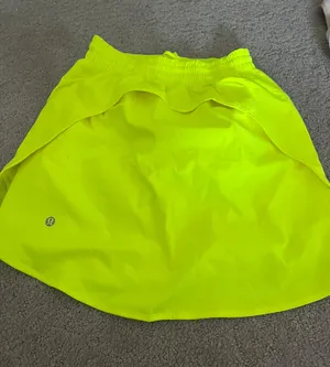 Lululemon Neon Yellow,  Skirt thumbnail 2