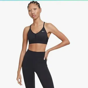 Nike Indy wire-free black sports bra large thumbnail 4