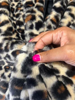 Altar’d State Leopard Print Faux Fur Coat Size Small Mob Wife thumbnail 12