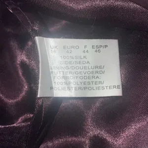 Vintage Purple Ombré Silk Maxi Dress thumbnail 13