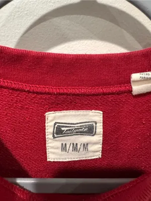 OSU Ohio State Buckeyes Scarlett Crewneck Sweatshirt M Tailgate thumbnail 3