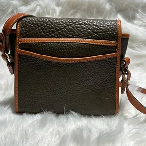 Dooney‎ & Bourke vintage Equestrian/ Fisherman Core crossbody bag B89 thumbnail 6
