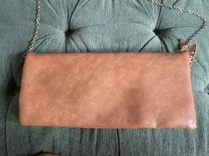 Maurice’s Brown Leather Purse thumbnail 3