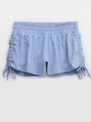 OFFLINE By Aerie Ruched‎ Hot Stuff Short Monaco Blue thumbnail 2