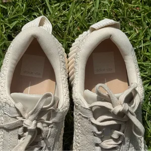 DolceVita Women'n Dolen Sneakers Sandstone Knit Sz 9 thumbnail 3
