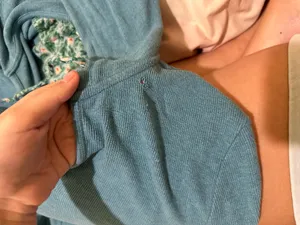 Roller Rabbit Lena Hoodie Lounge Set Washed Blue thumbnail 3