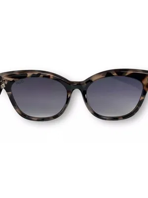 Quay Australia Its My Way Sunglasses Milky Tortoise/Smoke Gradient Cat Eye 57495 thumbnail 9