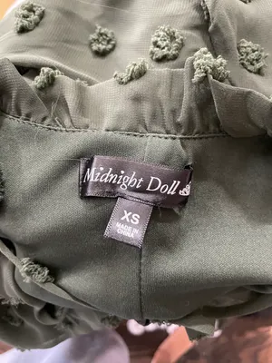 Midnight Doll Green Dress thumbnail 3