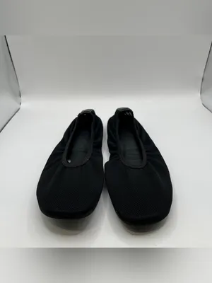 Reformation Marcadet knit ballet flat breathable black mesh upper minimalist 5.5 thumbnail 4