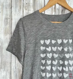 J. Crew Knit Goods Grey MaMa Tee •Medium thumbnail 4