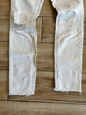 Womens Universal Thread White High Rise Jegging - 4/27R - #2 thumbnail 3