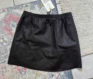 Urban Outfitters Urban Renewal Leather Mini Skirt thumbnail 1