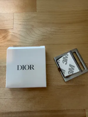 Christian Dior Homme Silver Cell Phone Ring Holder NIB Luxury Designer Tech Accessory thumbnail 4