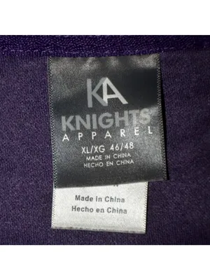 LSU Tigers Knights Apparel Unisex XL Purple 1/4 Zip Pullover Fleece NCAA thumbnail 8