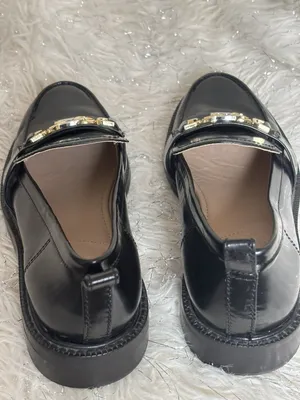 Sam Edelman Christy Black Slip-On Career Office Loafers Women's Size 7.5 US thumbnail 7