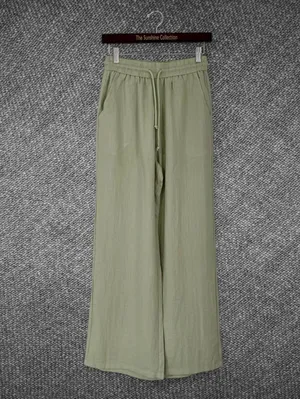 Halara Sage Linen-Feel Wide Leg Pants Size S NWT thumbnail 2