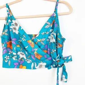 OG COLLECTIVE Floral Summer Crop‎ Top Size Medium thumbnail 3