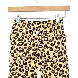 Ryderwear Leopard Cheetah Scrunch Butt Leggings Sz S thumbnail 4