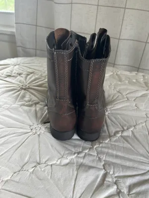 Steve Madden Troopa Brown Leather Boots thumbnail 10