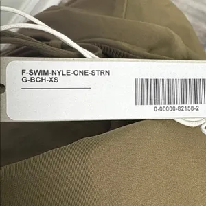 Everlane The String One-Piece Swimsuit XS NEW thumbnail 8