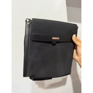 Gucci‎ Nylon Leather Shoulder Bag Black Women's Crossbody Authentic Y2K L thumbnail 3