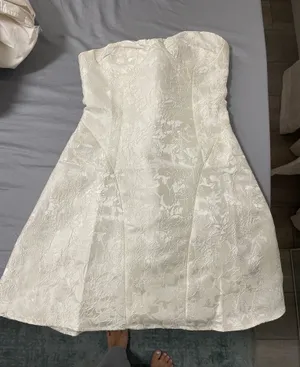 Peppermayo Mini Dress White Strapless thumbnail 1