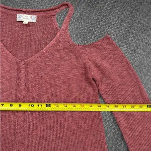 Dusty Rose Sleeveless Knit Flare Dress thumbnail 6