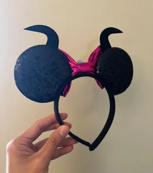 Disney Micky Minnie ear Happy Halloween ⚡️ custome NEW no tags thumbnail 2