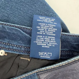 Seven 7 Jeans Women’s 4 Blue Slim Boot Super Stretch Denim Whisker Wash NWT thumbnail 6