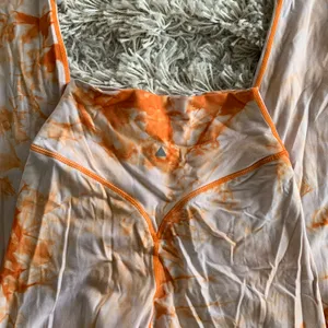 Balance Athletica Orange/White Tie Dye High Waisted Vitality Leggings thumbnail 5