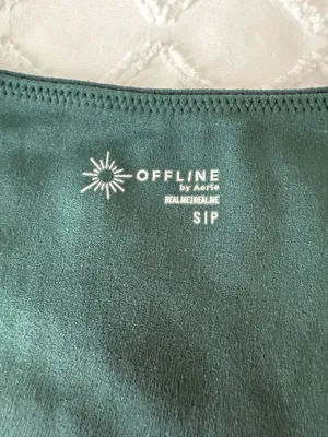 OFFLINE by Aerie Long Sleeve Cropped Shirt thumbnail 2