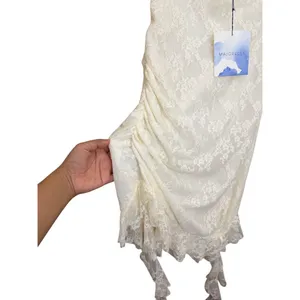 MAJORELLE Camille‎ Mini Dress Ivory White Medium Wedding Engagement Bachelorette thumbnail 14