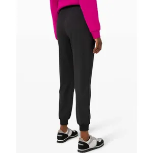 Lululemon Keep Moving Ankle Jogger Pant size 4 Black High Rise Drawstring thumbnail 2