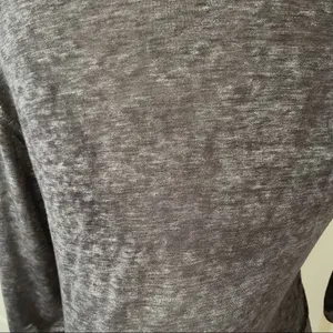 Free People grey burn out high low shirt thumbnail 8