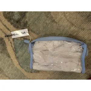 Stoney Clover Blue Trim Clear Travel Pouch NWT thumbnail 9