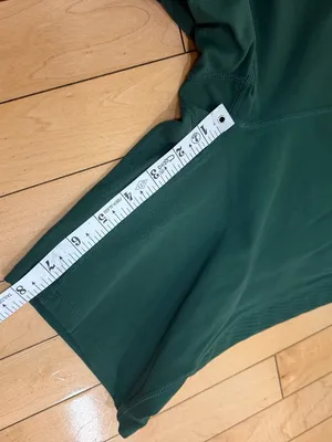 Mondetta World Outfitter Dark Green Ribbed Detail Bike Shorts Size Small thumbnail 3