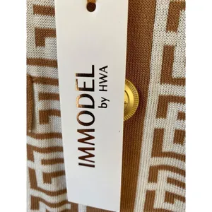 Immodel by HWA minidress size L NWT gold thumbnail 6
