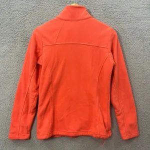 Columbia Jacket Womens S Orange Full Zip Long Sleeve Fleece Jacket Warm Soft‎ thumbnail 2